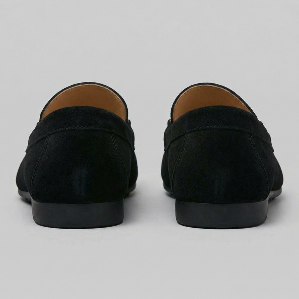 Men's Slip-On Loafers - Elegant Leather Design for Casual or Formal Wear