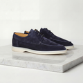 Men's Suede Formal Shoes - Elegant Dress Footwear for Special Occasions