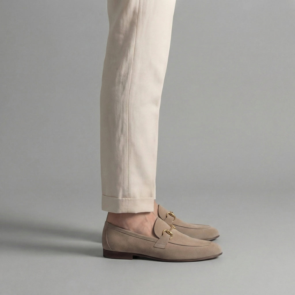 Men's Suede Horsebit Loafers for Casual and Formal Wear