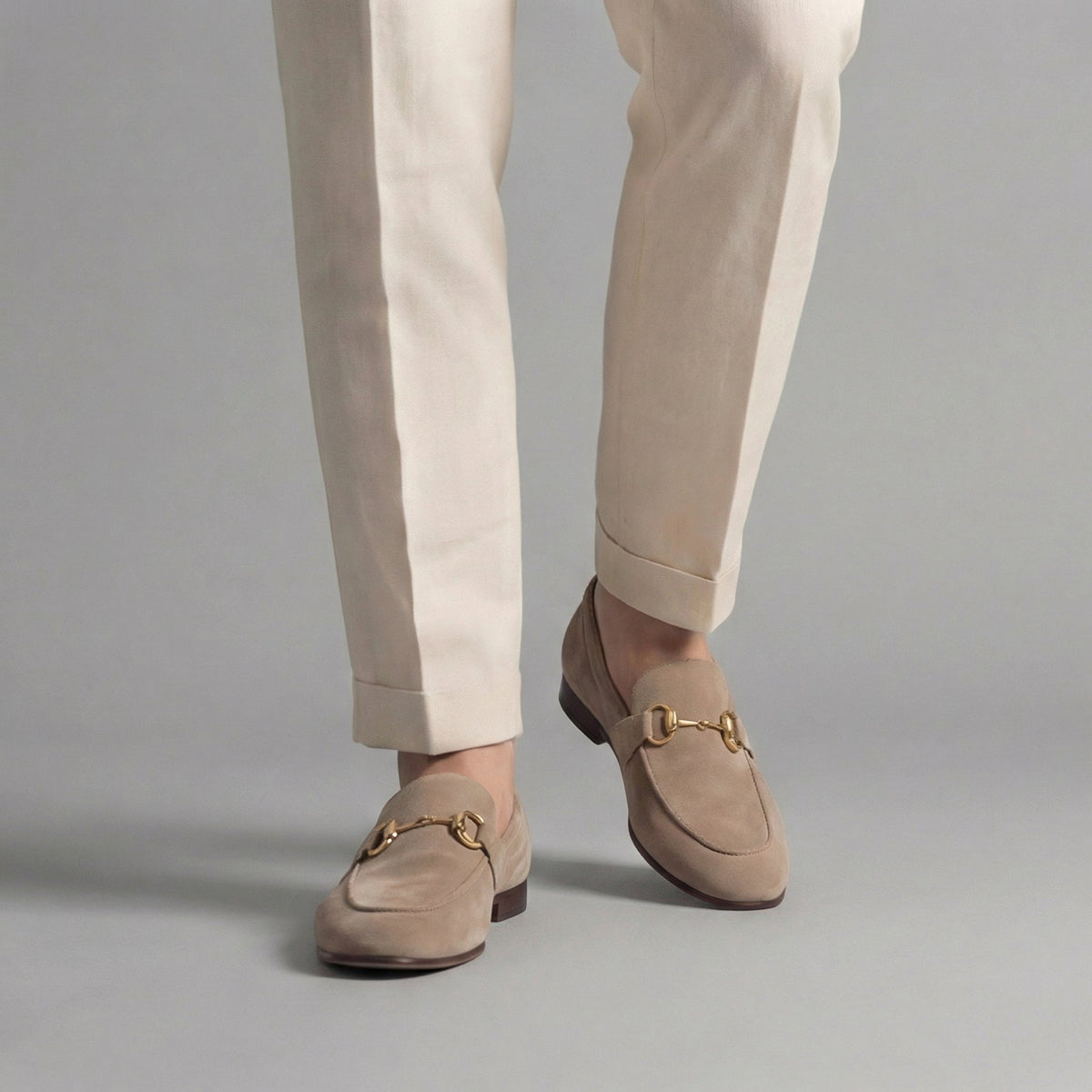 Men's Suede Horsebit Loafers for Casual and Formal Wear