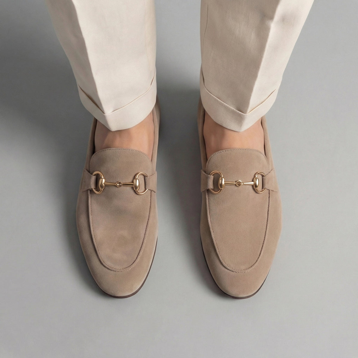 Men's Suede Horsebit Loafers for Casual and Formal Wear