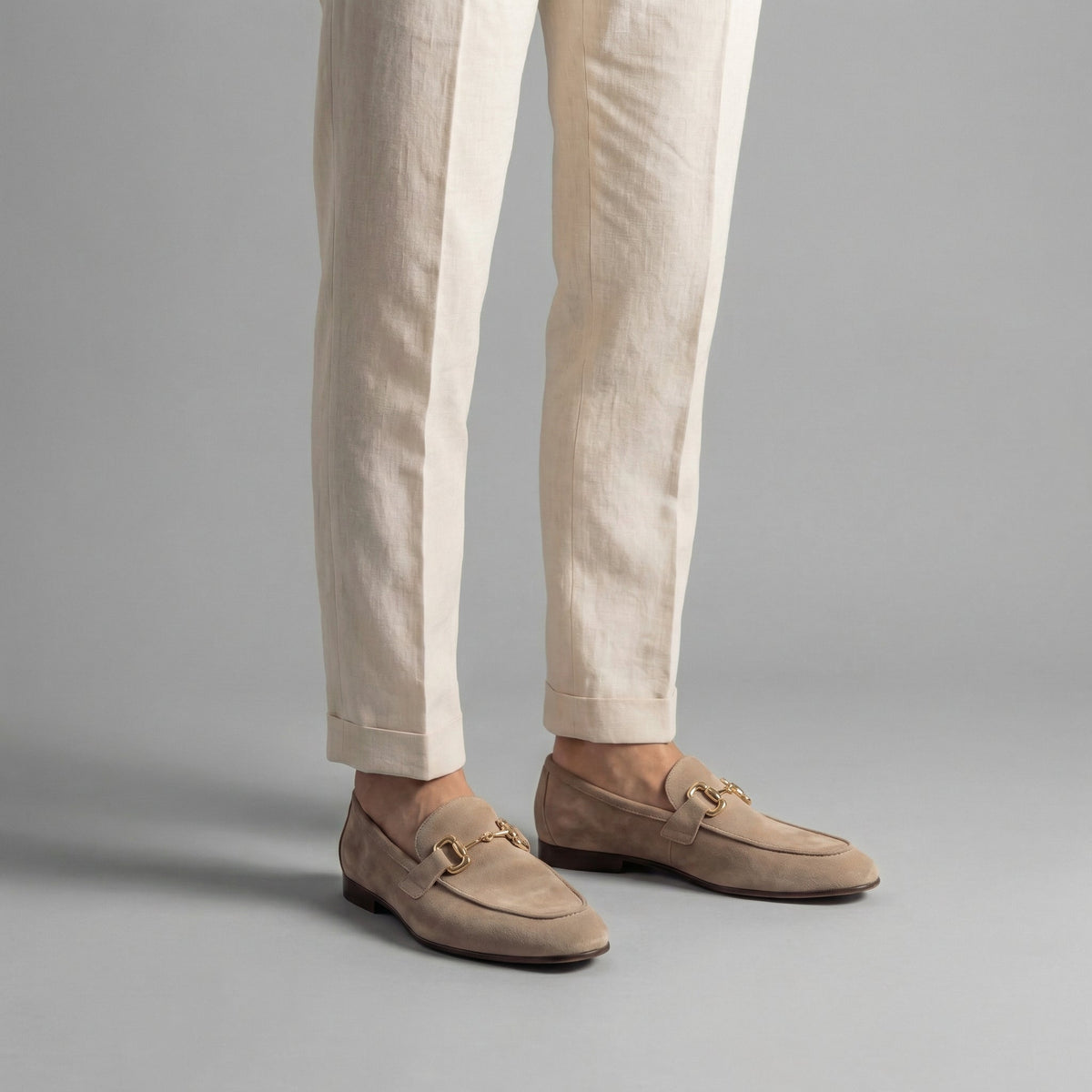 Men's Suede Horsebit Loafers for Casual and Formal Wear