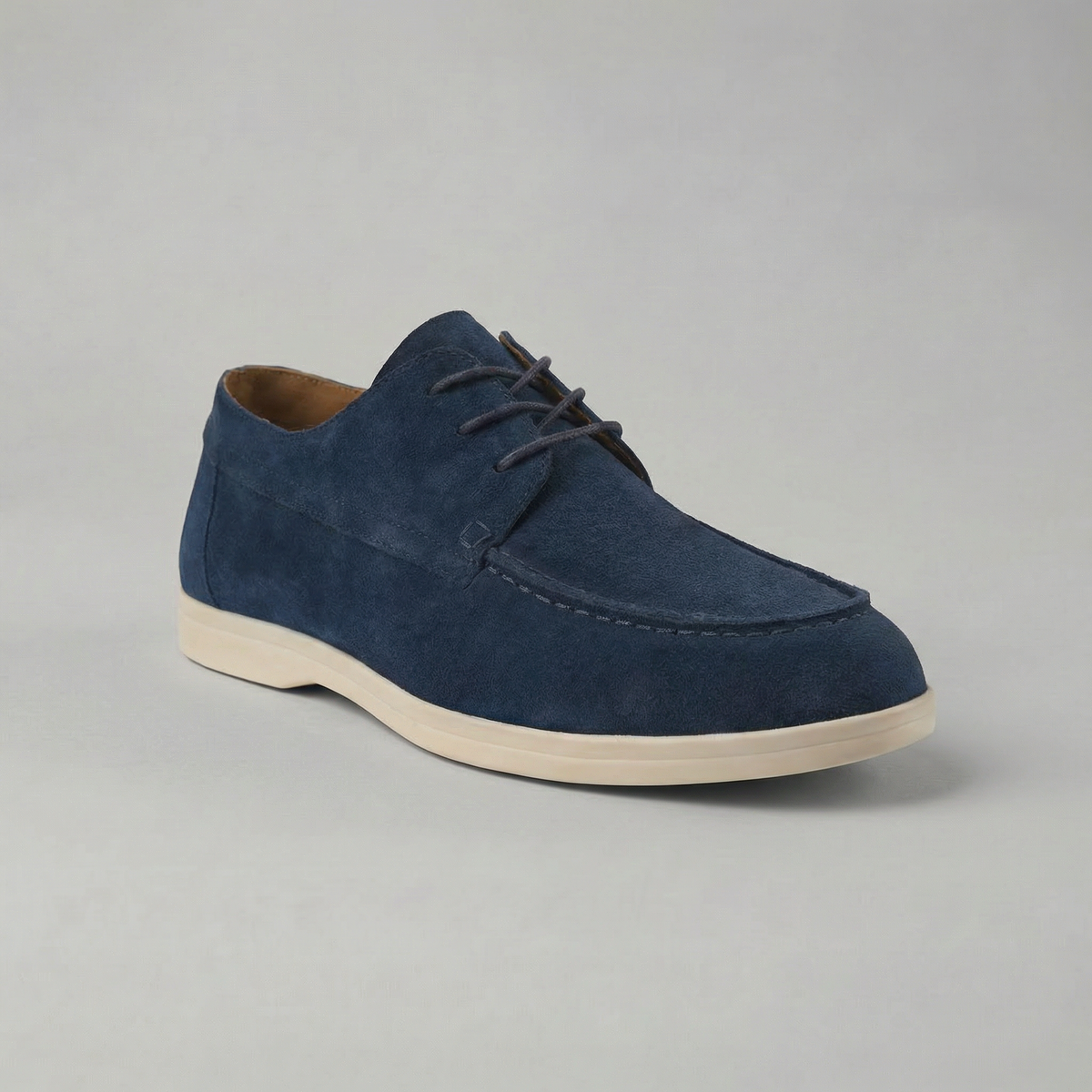 Men's Suede Lace-Up Dress Shoes for Formal and Casual Occasions