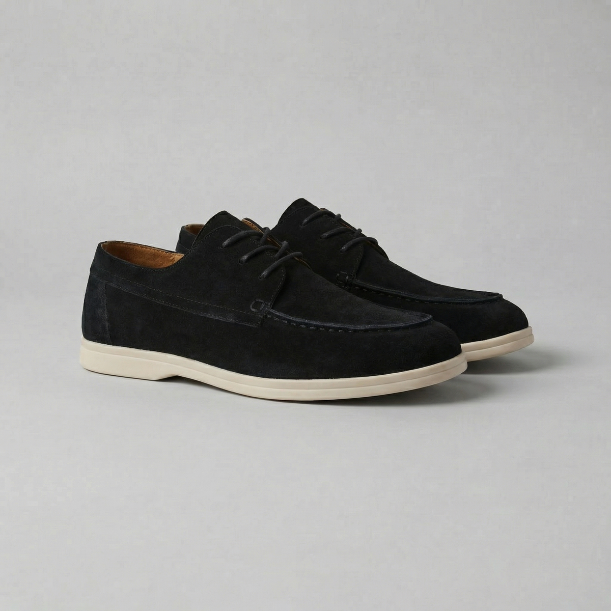 Men's Suede Lace-Up Dress Shoes for Formal and Casual Occasions