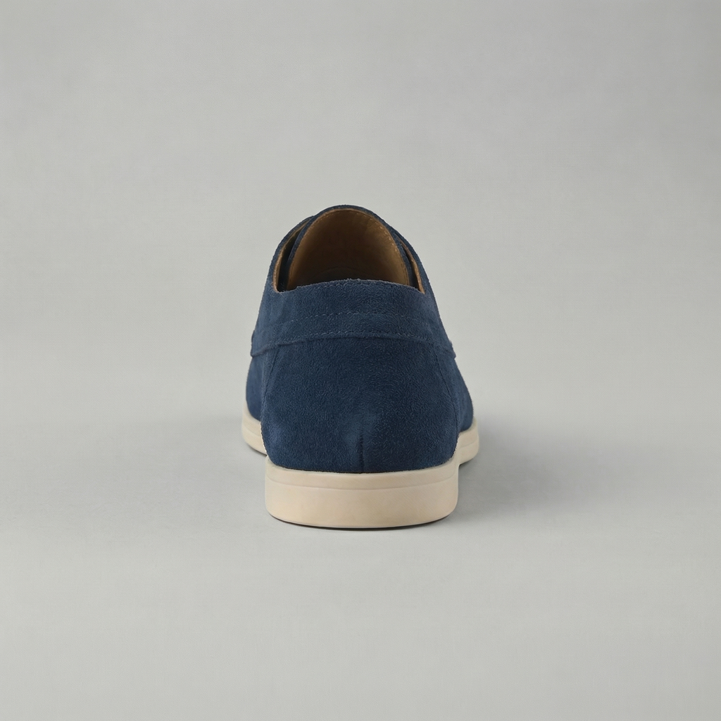Men's Suede Lace-Up Dress Shoes for Formal and Casual Occasions