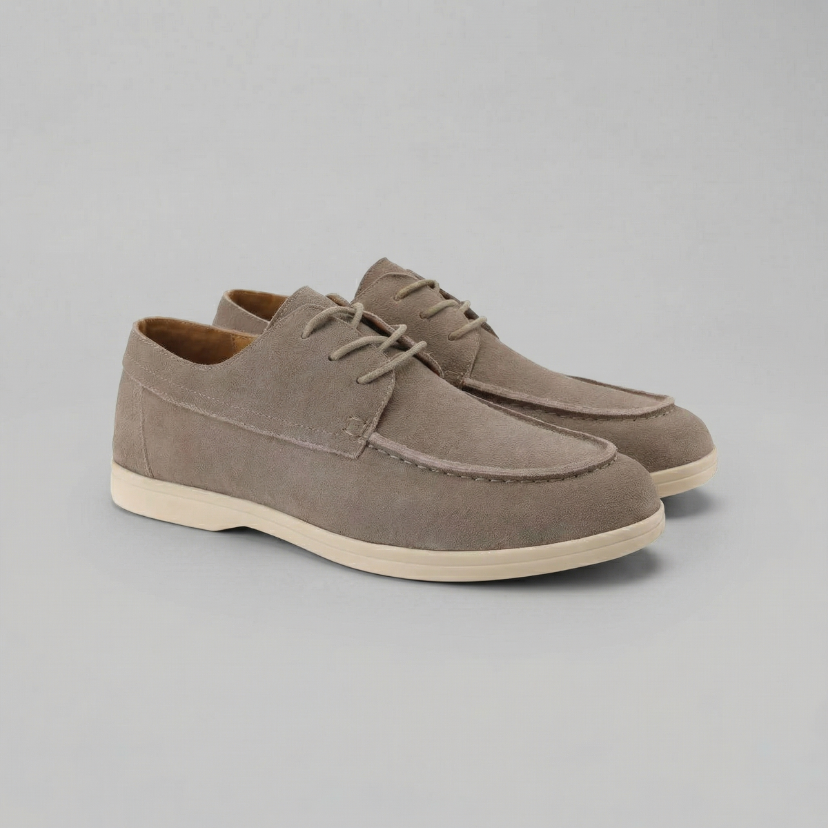 Men's Suede Lace-Up Dress Shoes for Formal and Casual Occasions