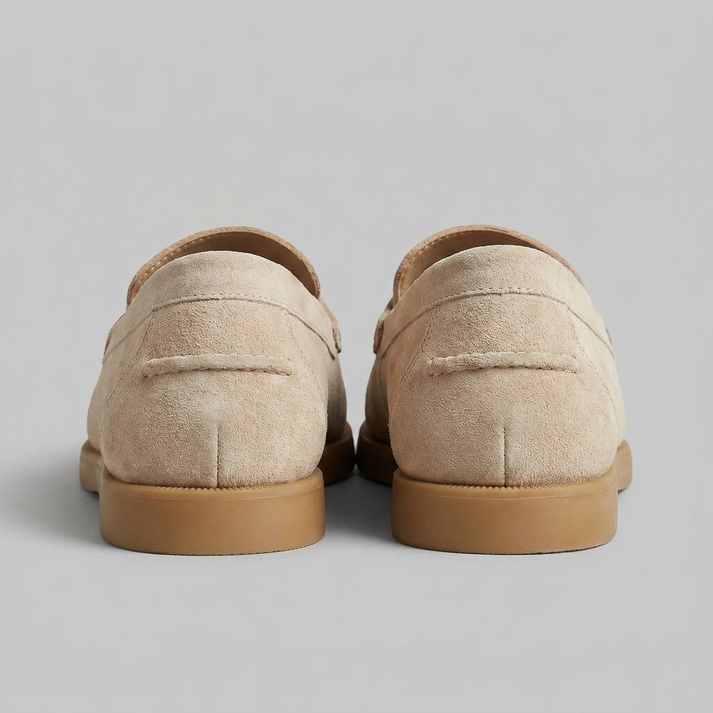 Men's Suede Loafers with Classic Design for Casual and Formal Wear