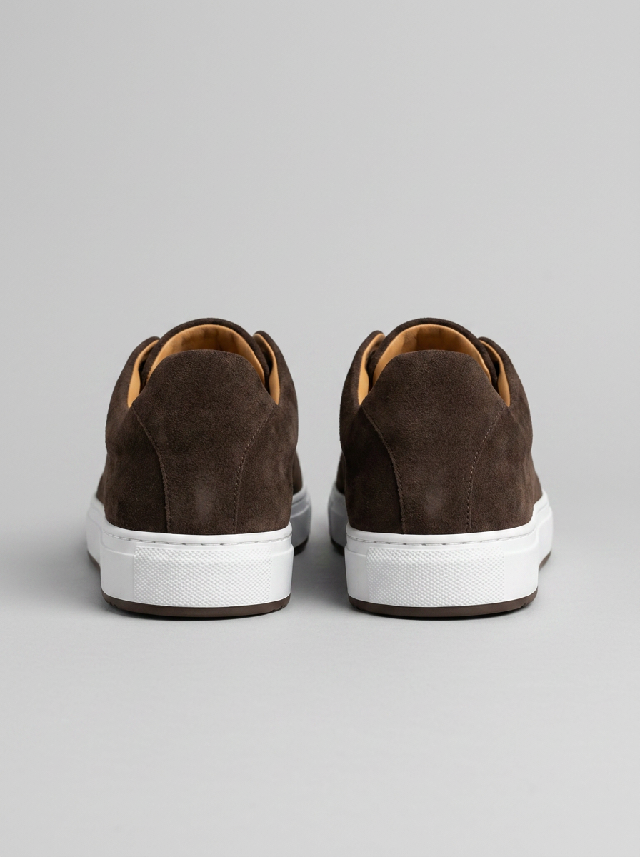 Men's Suede Low Top Sneakers for Casual Wear and Everyday Comfort