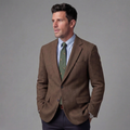 Men's Vintage Blazer Jacket - Classic Fit - Casual or Formal Wear