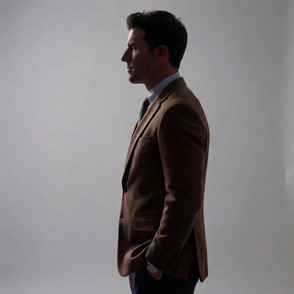 Men's Vintage Blazer Jacket - Classic Fit - Casual or Formal Wear
