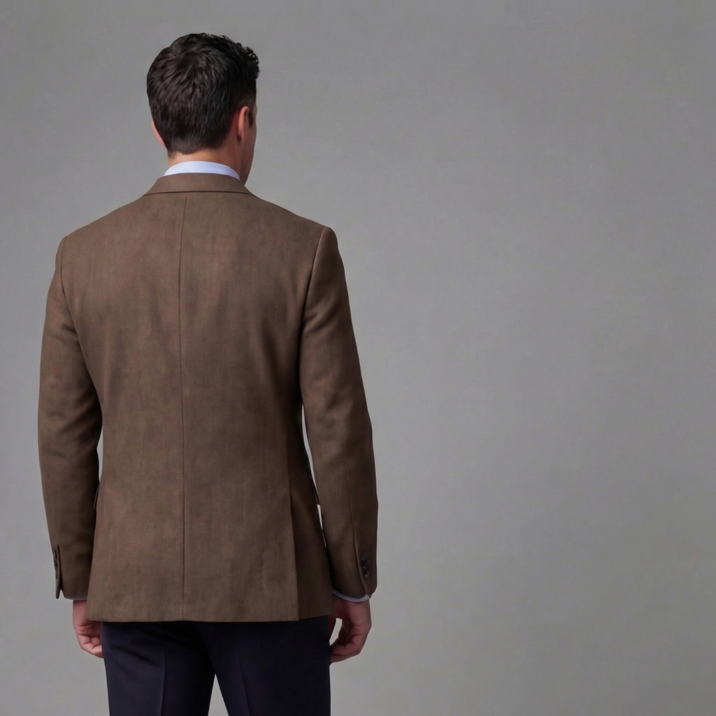 Men's Vintage Blazer Jacket - Classic Fit - Casual or Formal Wear