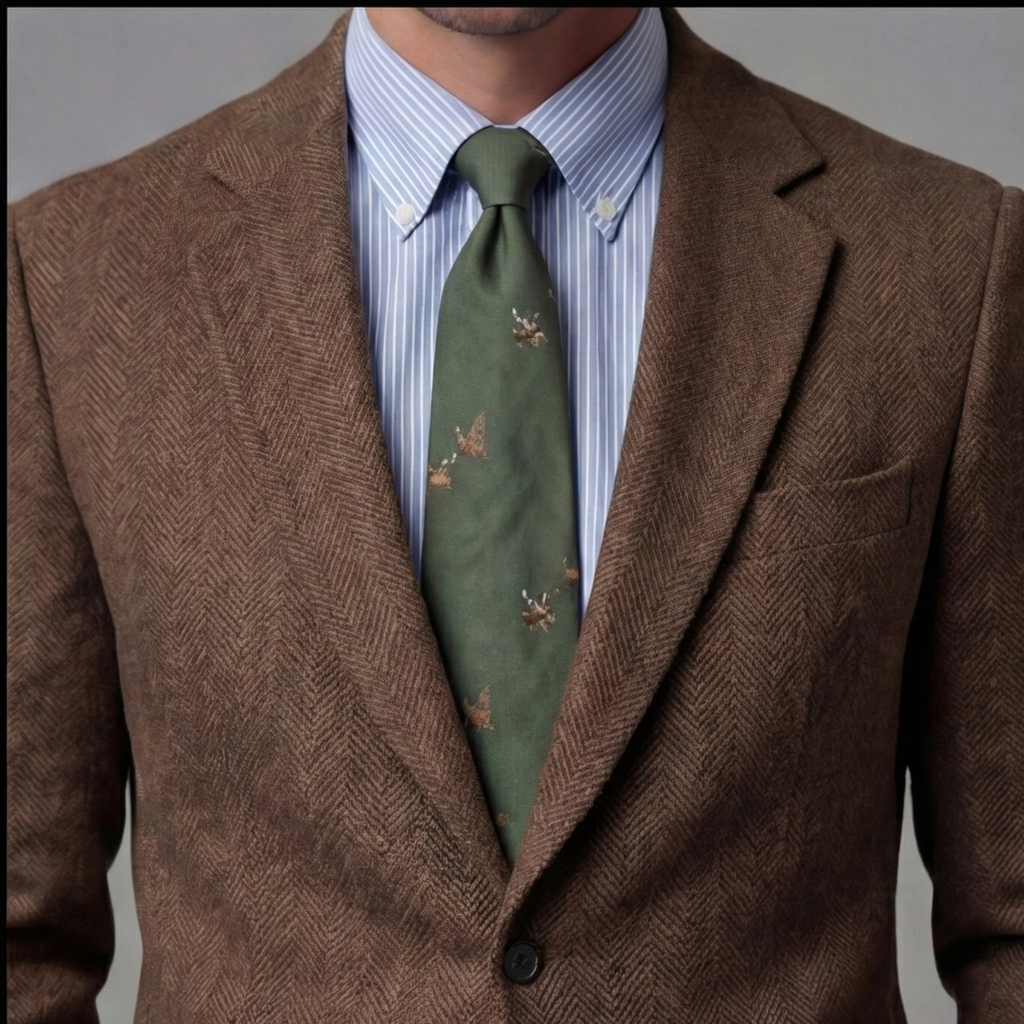 Men's Vintage Blazer Jacket - Classic Fit - Casual or Formal Wear