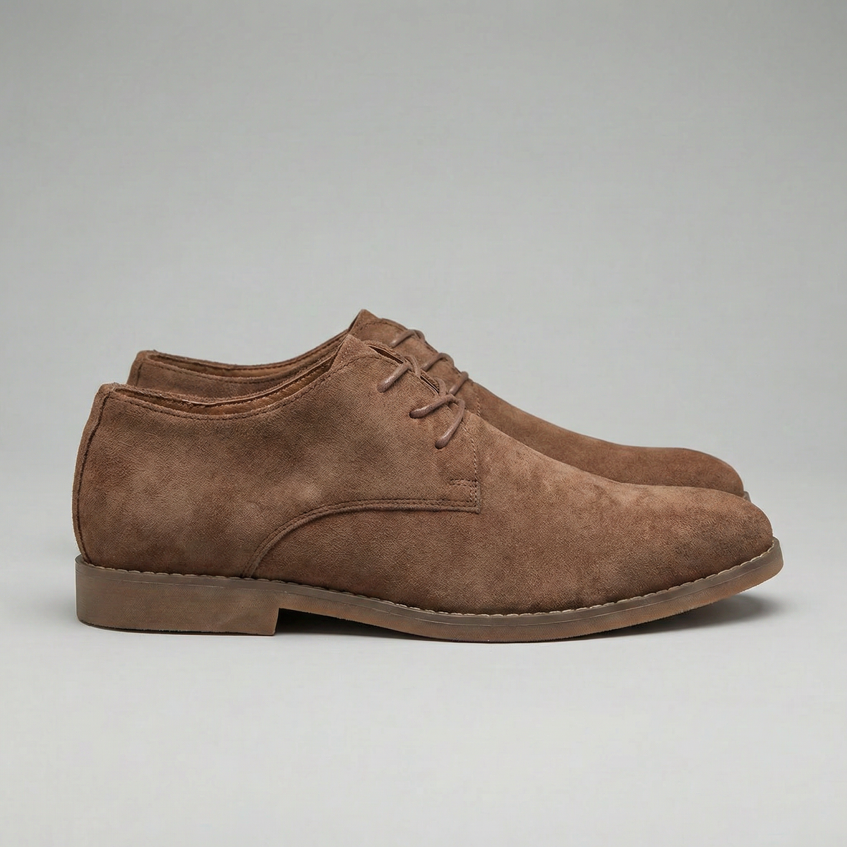 Men's Wedge Heel Boots - Elegant Leather Design for Formal and Casual Wear