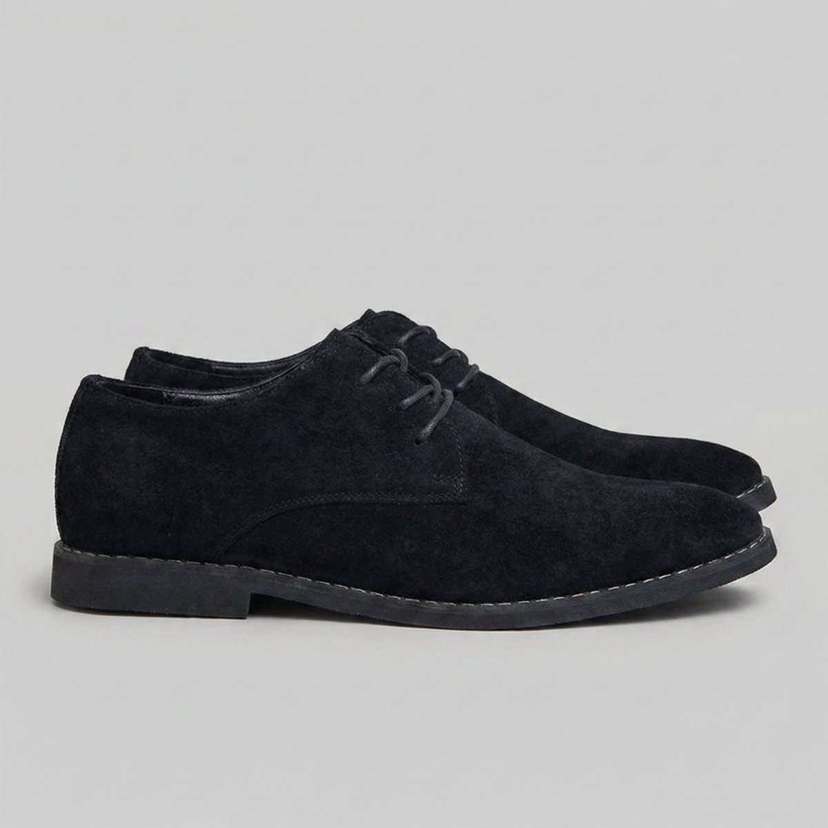 Men's Wedge Heel Boots - Elegant Leather Design for Formal and Casual Wear
