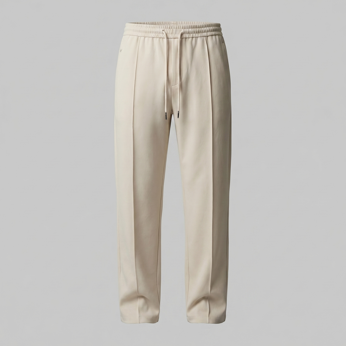 Men's Wide Leg Drawstring Trousers - Comfortable Casual Pants for Everyday Wear