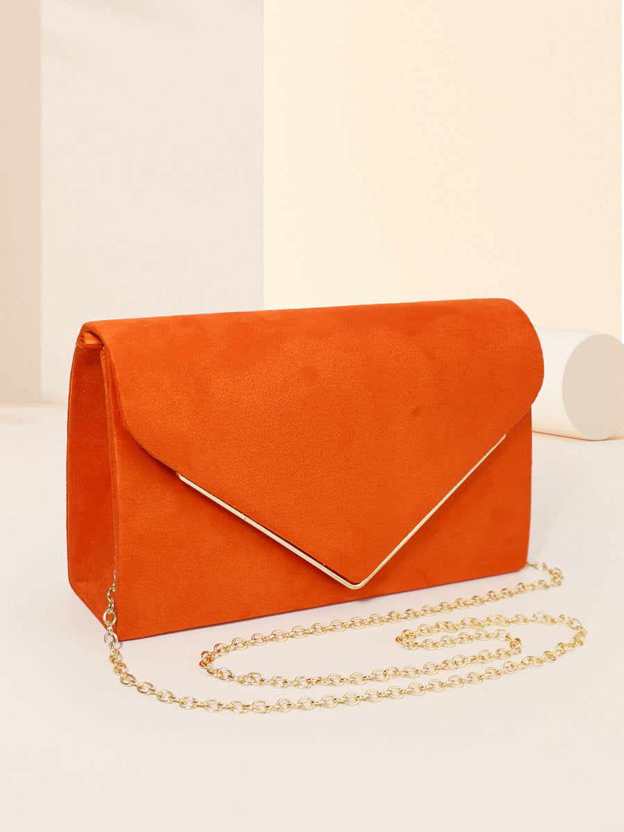 Suede Clutch Bag – Evening & Occasion Bag