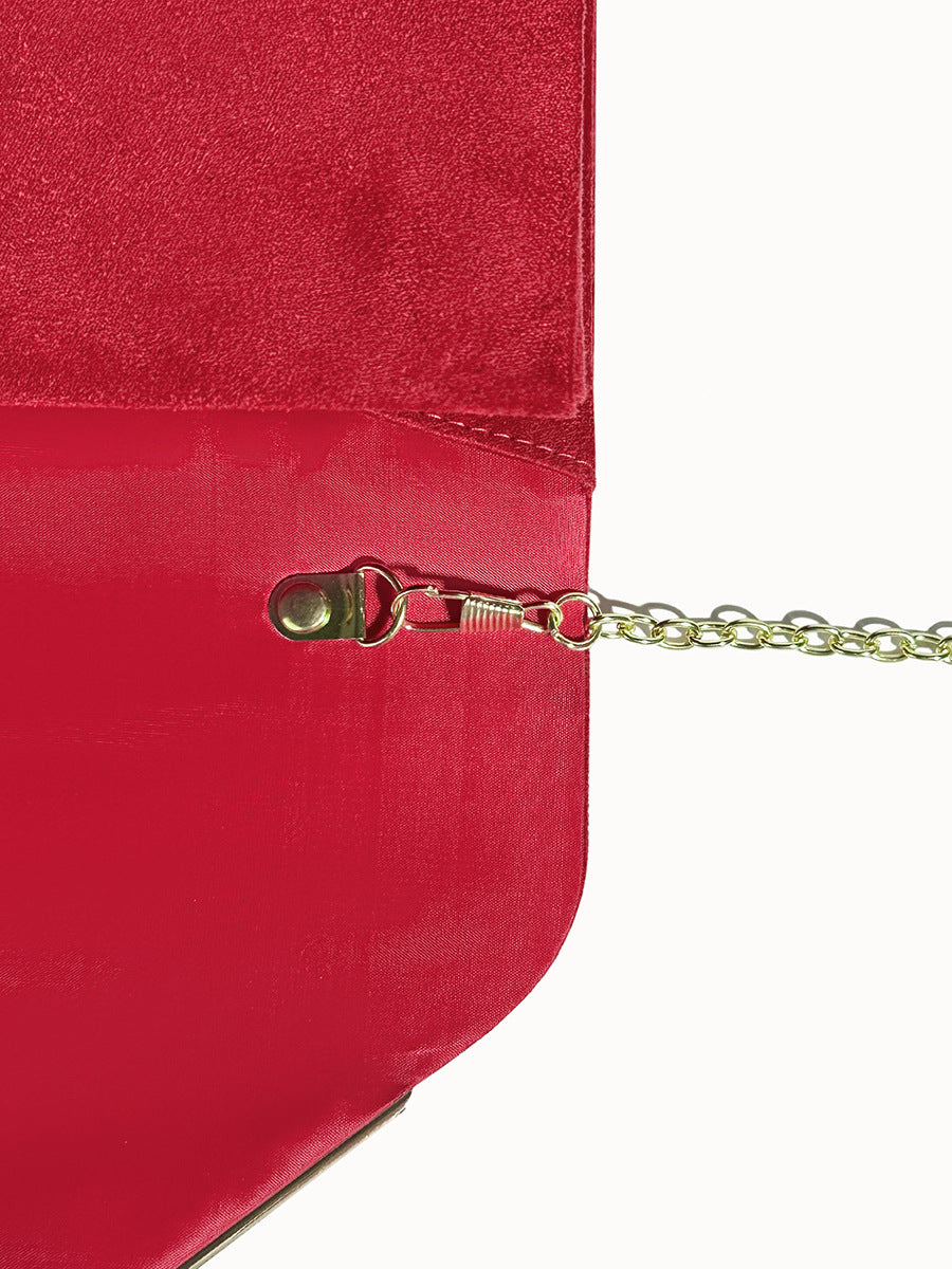 Suede Clutch Bag – Evening & Occasion Bag