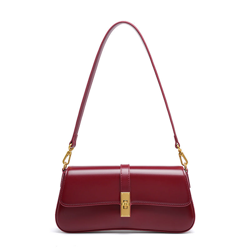 Leather Shoulder Bag – Everyday Handbag