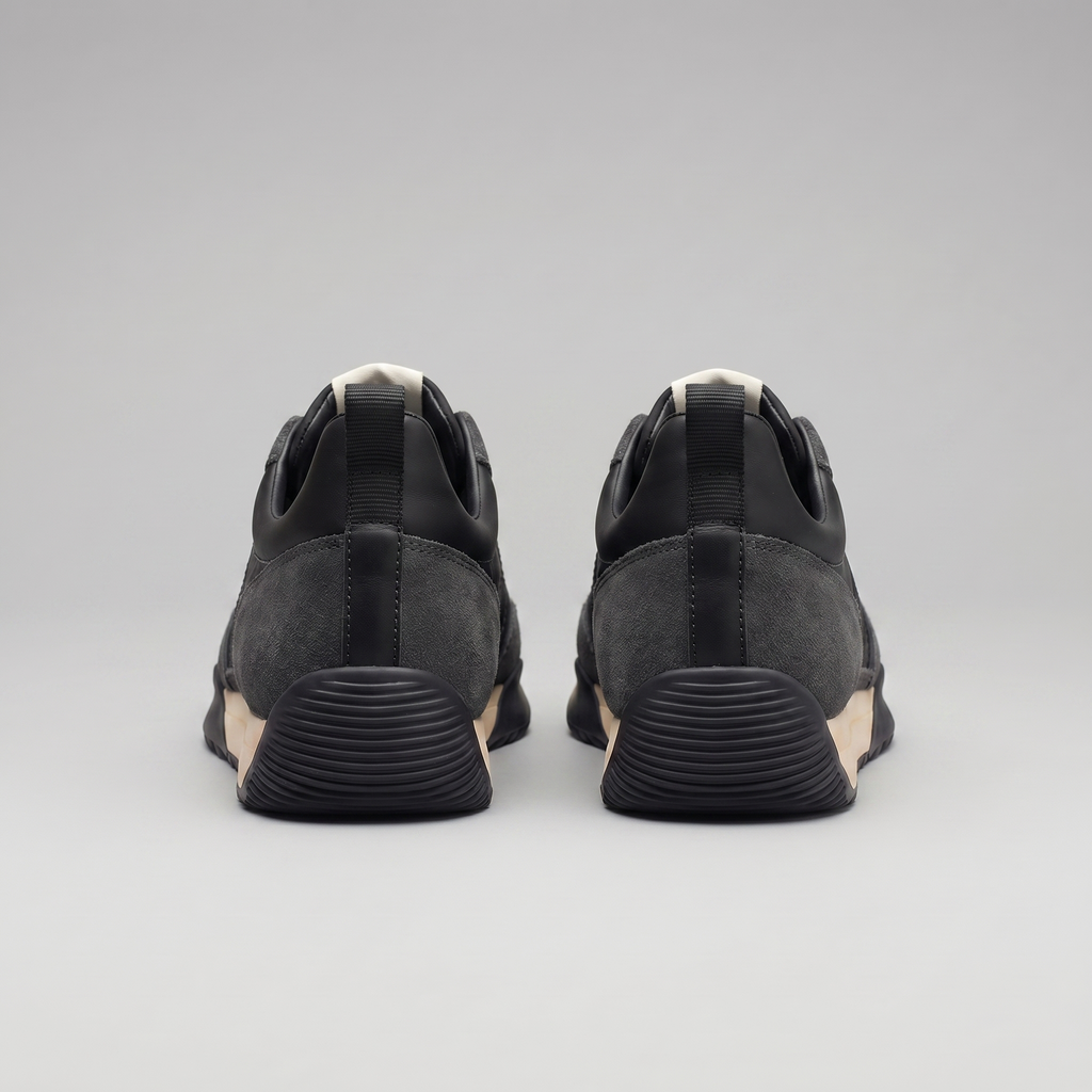 Retro Runner Sneakers for Men - Lightweight Mesh Design for Casual Wear