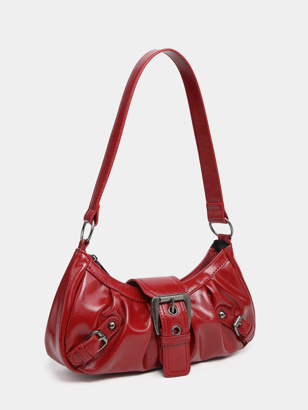 Leather Hobo Shoulder Bag – Everyday Handbag
