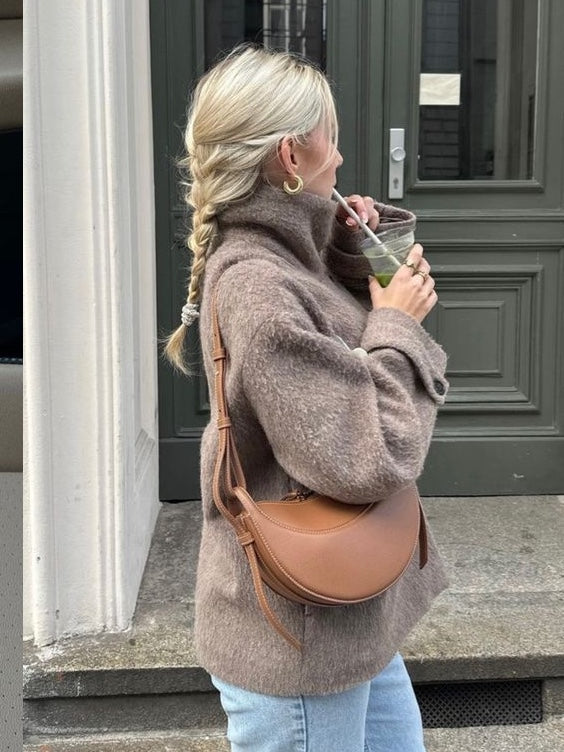 Leather Shoulder Bag – Everyday Handbag