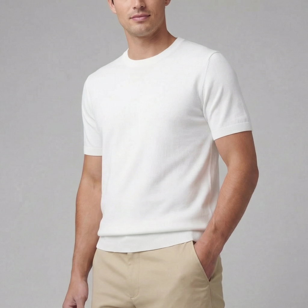 Straight-Fit Chino Trousers for Men | Comfortable Cotton Casual Pants