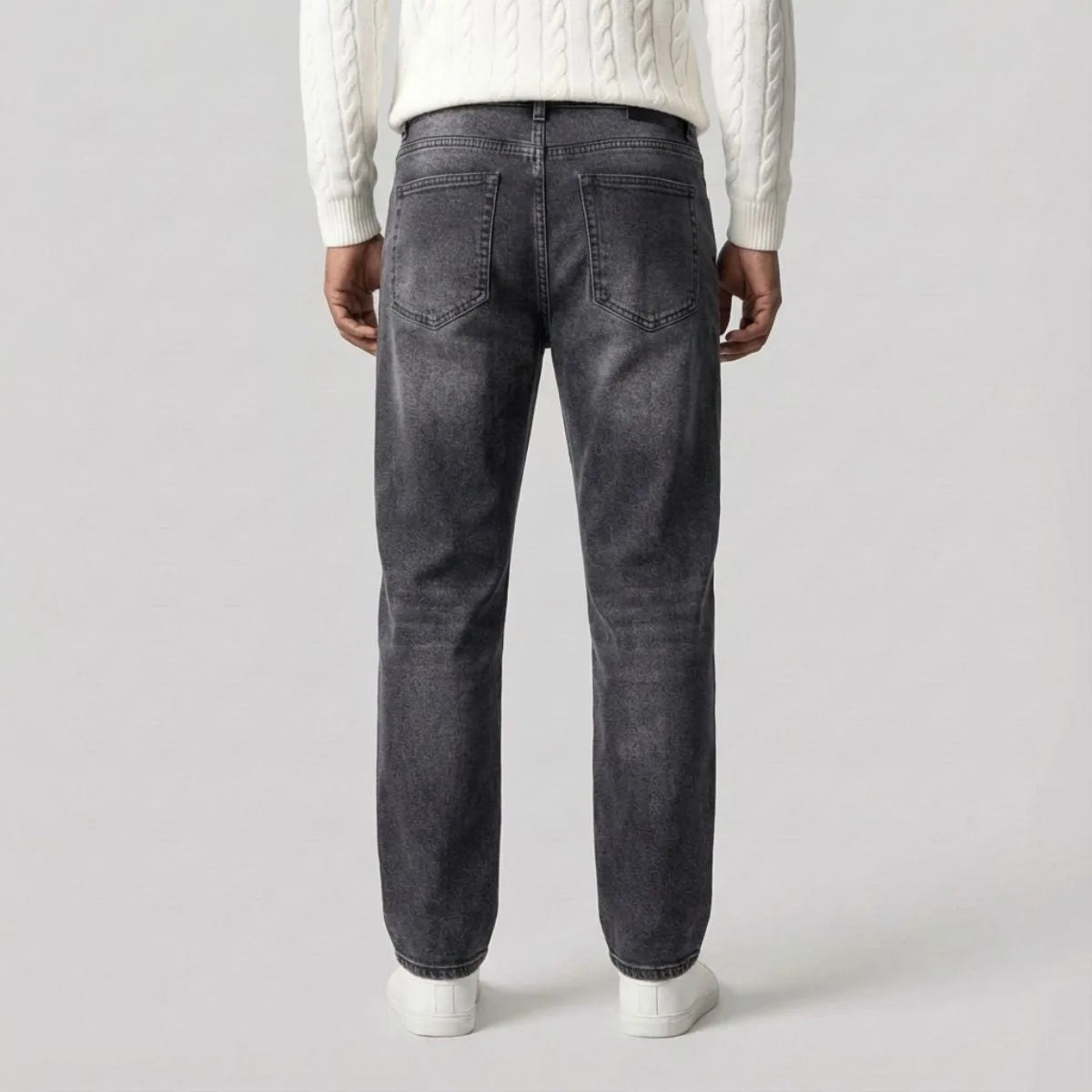 Straight Leg Denim Jeans for Men | Classic Fit | Everyday Casual Wear