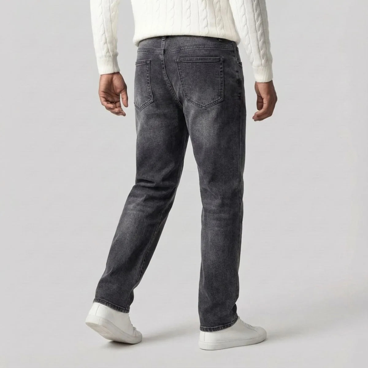 Straight Leg Denim Jeans for Men | Classic Fit | Everyday Casual Wear