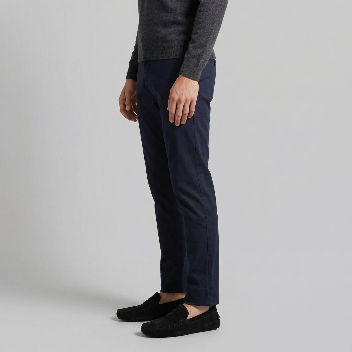 Suede Penny Loafers for Men - Stylish Casual Footwear for Everyday Wear