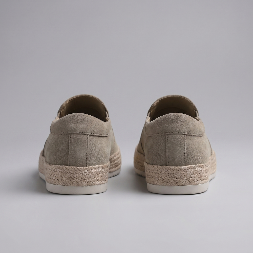 Suede Slip-On Loafers for Men | Casual Beach Footwear