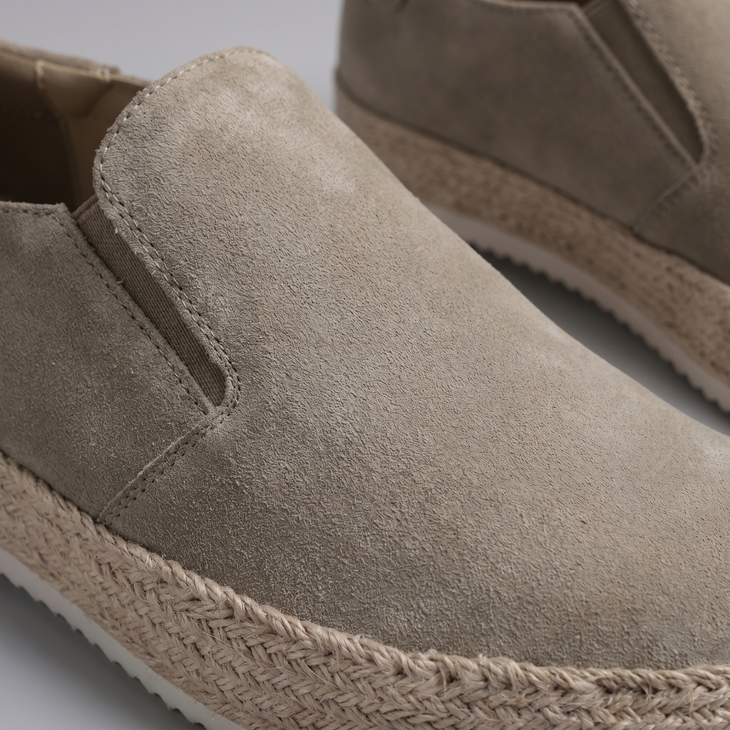 Suede Slip-On Loafers for Men | Casual Beach Footwear
