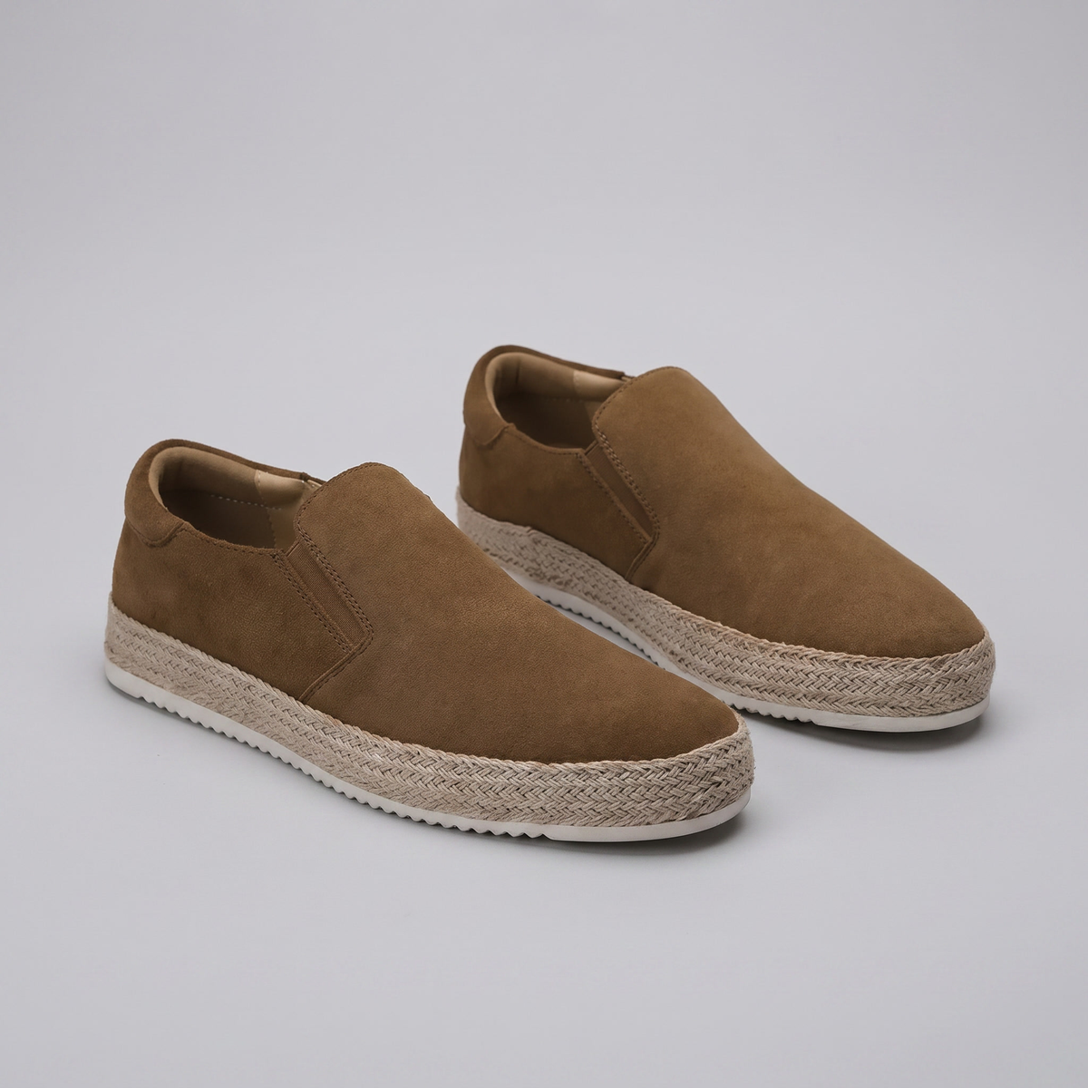 Suede Slip-On Loafers for Men | Casual Beach Footwear