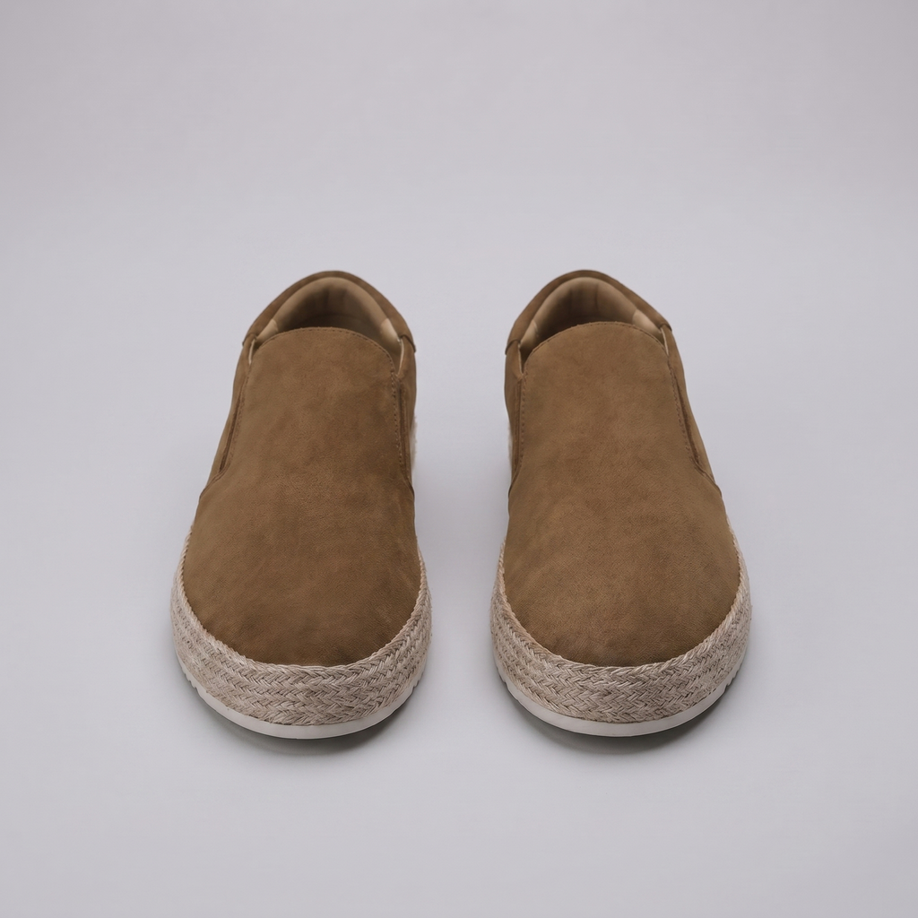 Suede Slip-On Loafers for Men | Casual Beach Footwear