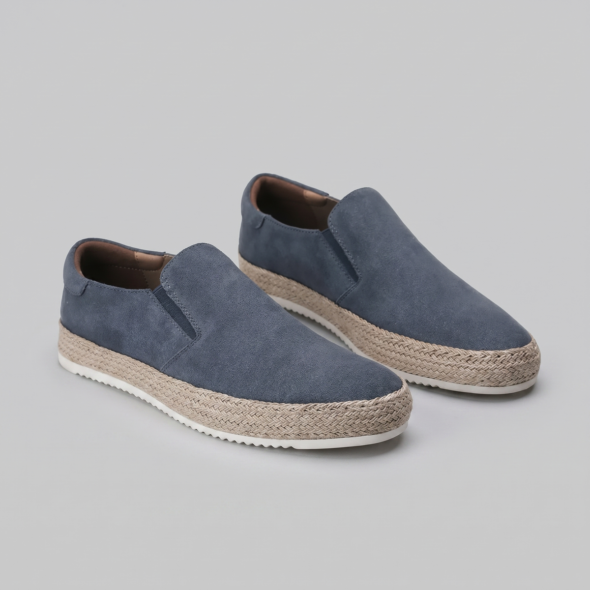 Suede Slip-On Loafers for Men | Casual Beach Footwear