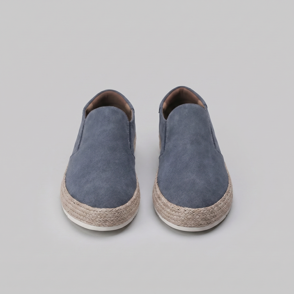 Suede Slip-On Loafers for Men | Casual Beach Footwear