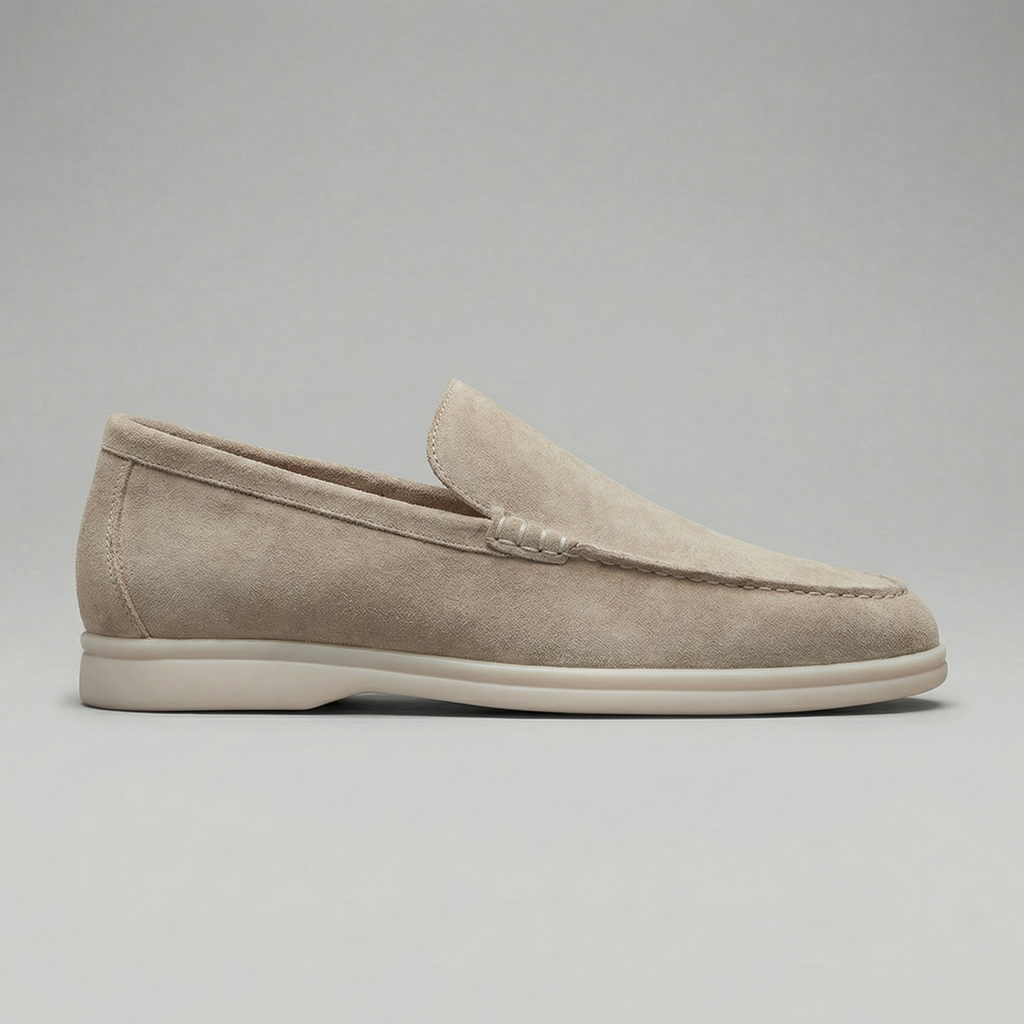 Suede Slip-On Loafers for Men | Casual Comfort Footwear