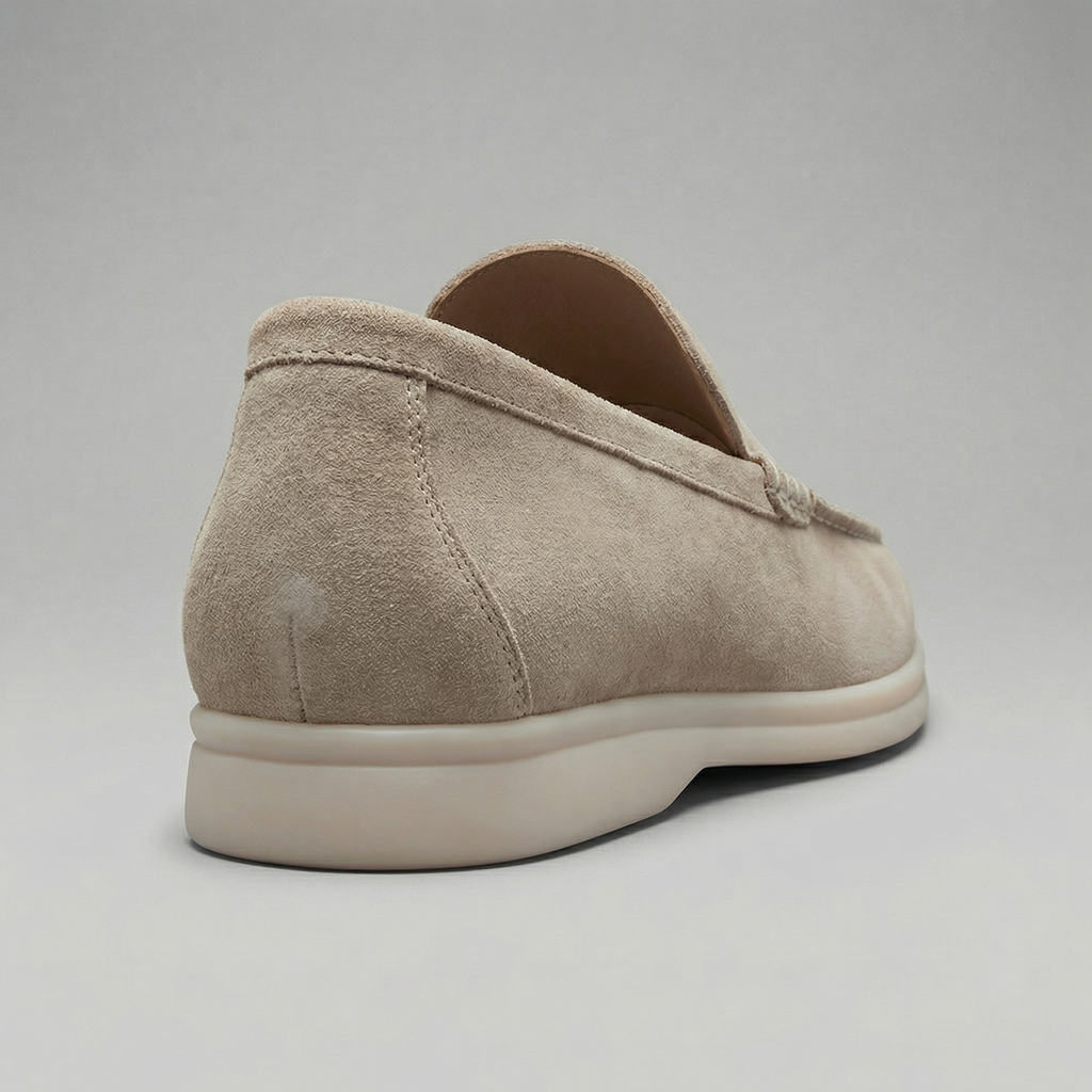 Suede Slip-On Loafers for Men | Casual Comfort Footwear
