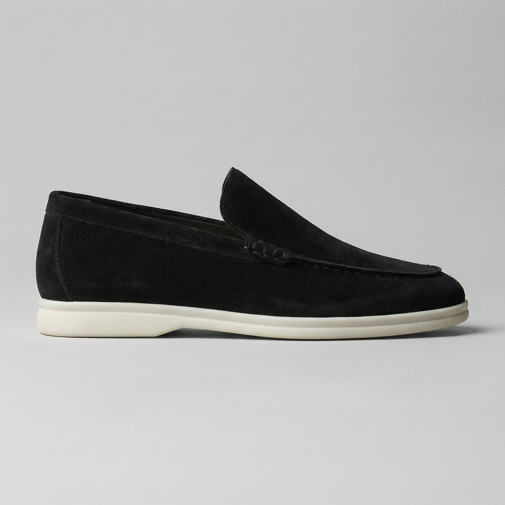 Suede Slip-On Loafers for Men | Casual Comfort Footwear