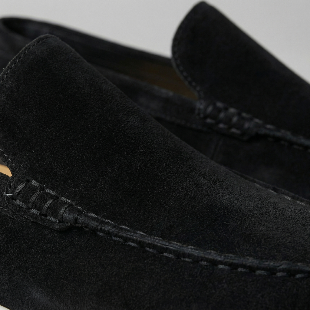 Suede Slip-On Loafers for Men | Casual Comfort Footwear