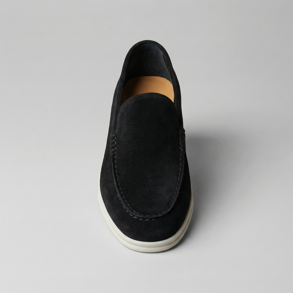 Suede Slip-On Loafers for Men | Casual Comfort Footwear