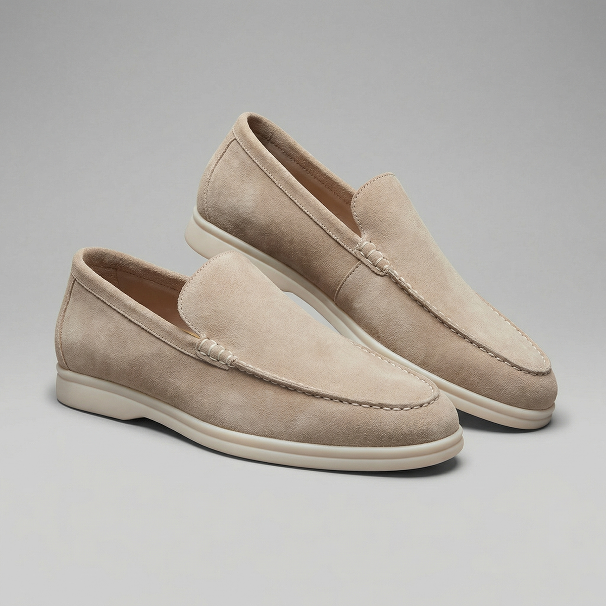 Suede Slip-On Loafers for Men | Casual Comfort Footwear