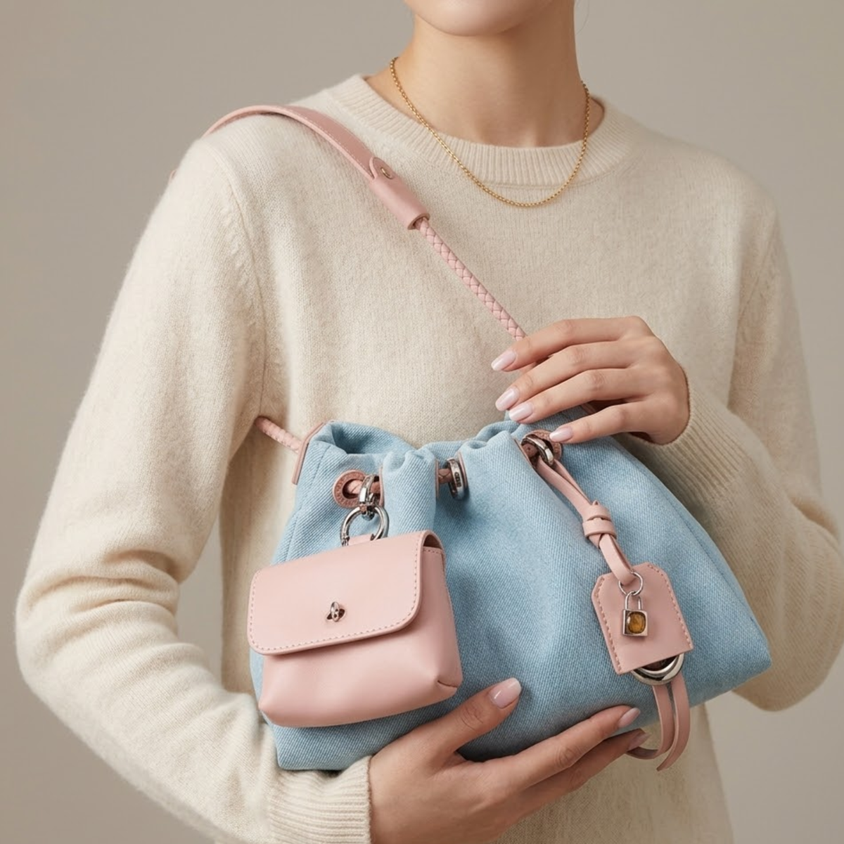 Leather Hobo Shoulder Bag – Everyday Handbag