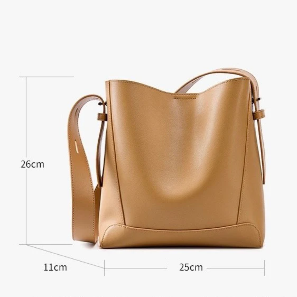 Leather Crossbody Clutch Bag – Oversized Fit, Evening & Occasion Bag