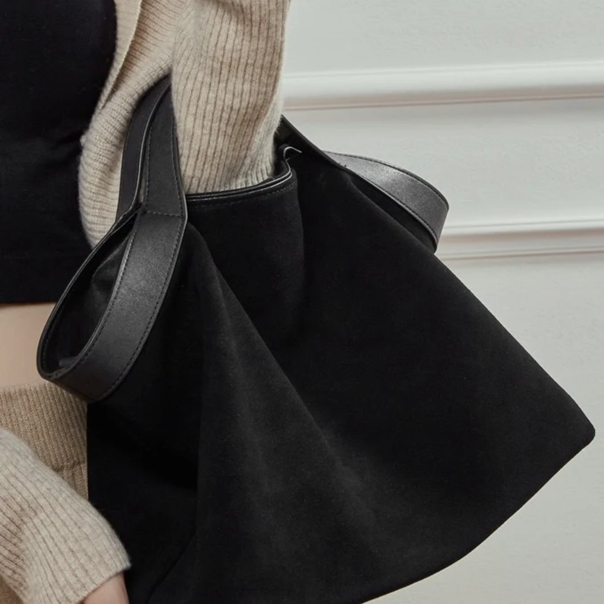 Suede Clutch Bag – Evening & Occasion Bag