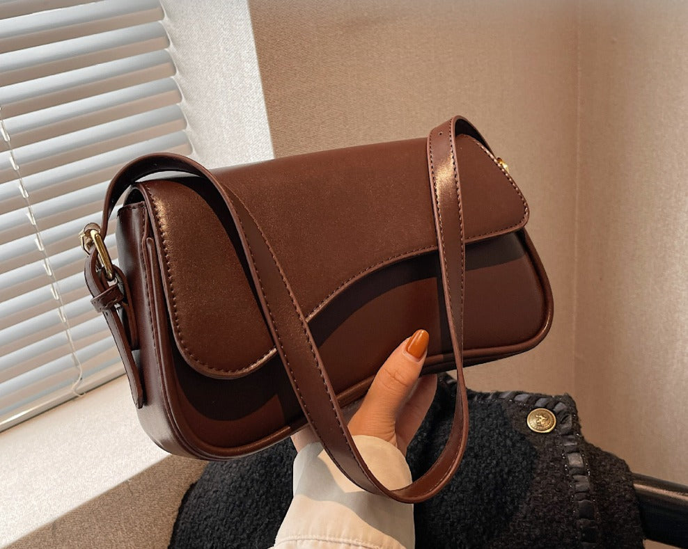 Leather Shoulder Bag – Everyday Handbag