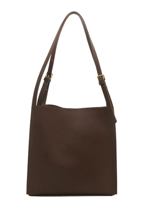 Leather Shoulder Bag – Everyday Handbag