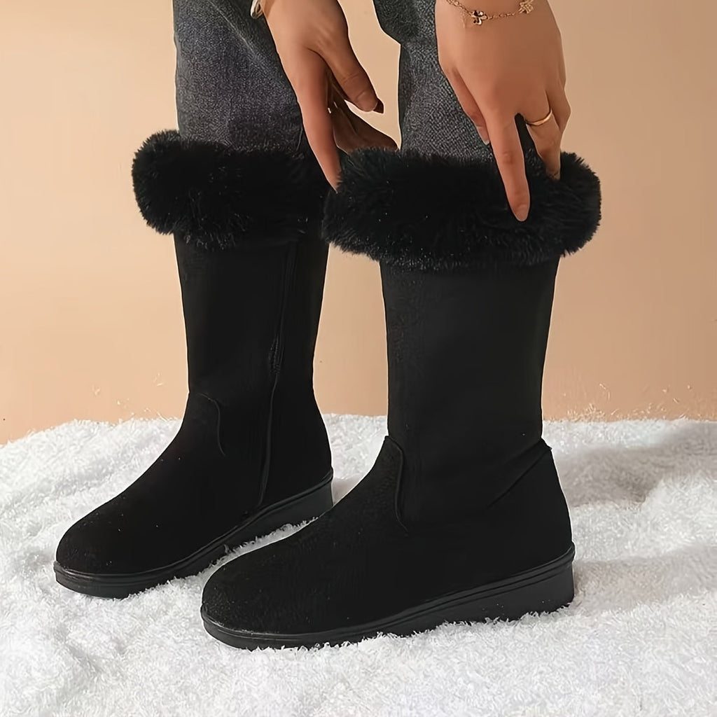 Cozy Cuffed Winter Boots for Women | Insulated Waterproof Design