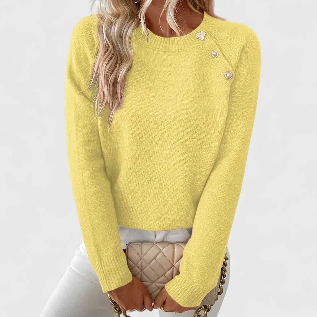 Elegant Knit Jumper | Soft Fabric | Casual Style | Women's Sweater
