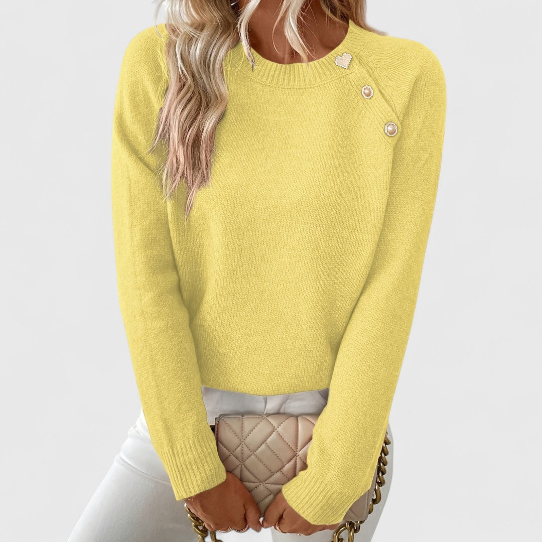 Elegant Knit Jumper | Soft Fabric | Casual Style | Women's Sweater