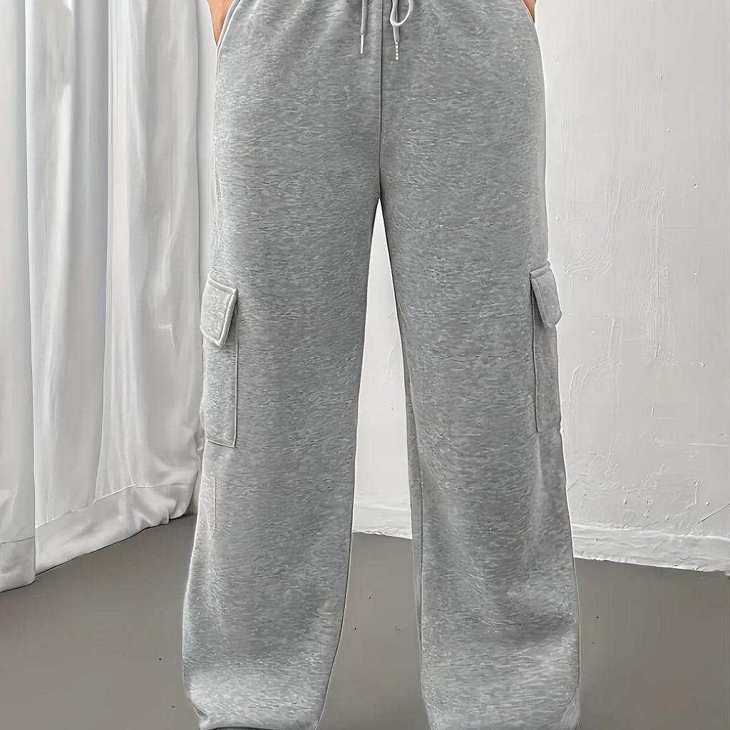 Relaxed Cargo Joggers for Women | Soft Cotton Blend | Casual Street Style